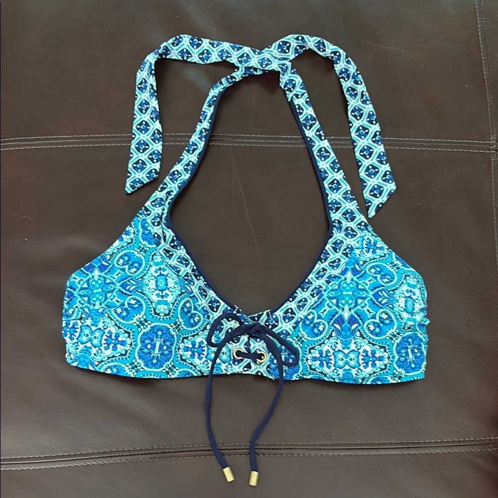 Lands End Halter Bikini Top